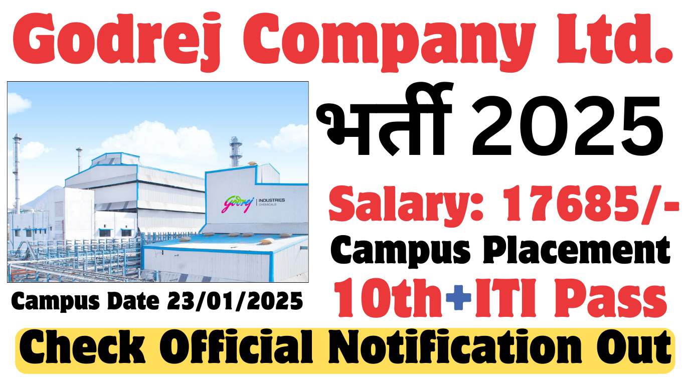 Godrej Company Campus Placement 2025
