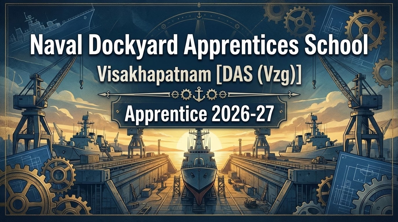 Naval Dockyard Apprentice Recruitment 2026
